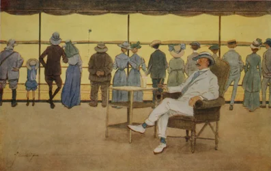 Czciciele słońca, z „Jasnej strony Egiptu”, 1908